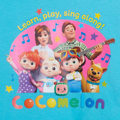 Girls CoComelon Pyjamas Kids Full Length Pjs Set Nightwear YouTube J.J. + Family
