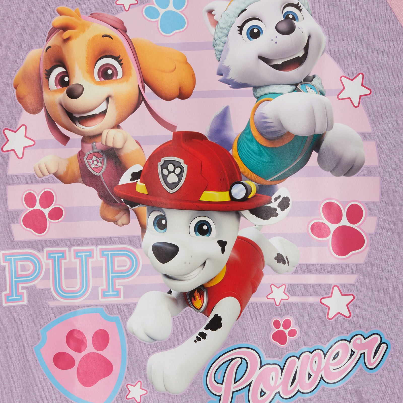 Girls Paw Patrol Short Pyjamas Skye Everest Kids Shortie Pjs Set Nightwear Size