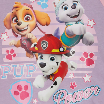 Girls Paw Patrol Short Pyjamas Skye Everest Kids Shortie Pjs Set Nightwear Size