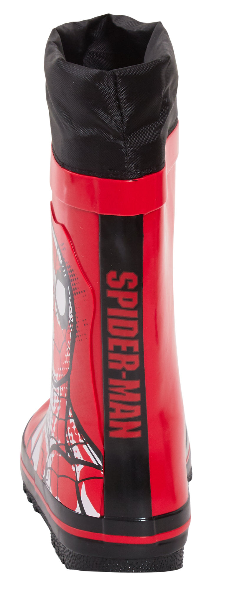 Boys Spiderman Tie Top Wellington Boots Marvel Kids Wellies Wellingtons Wellys