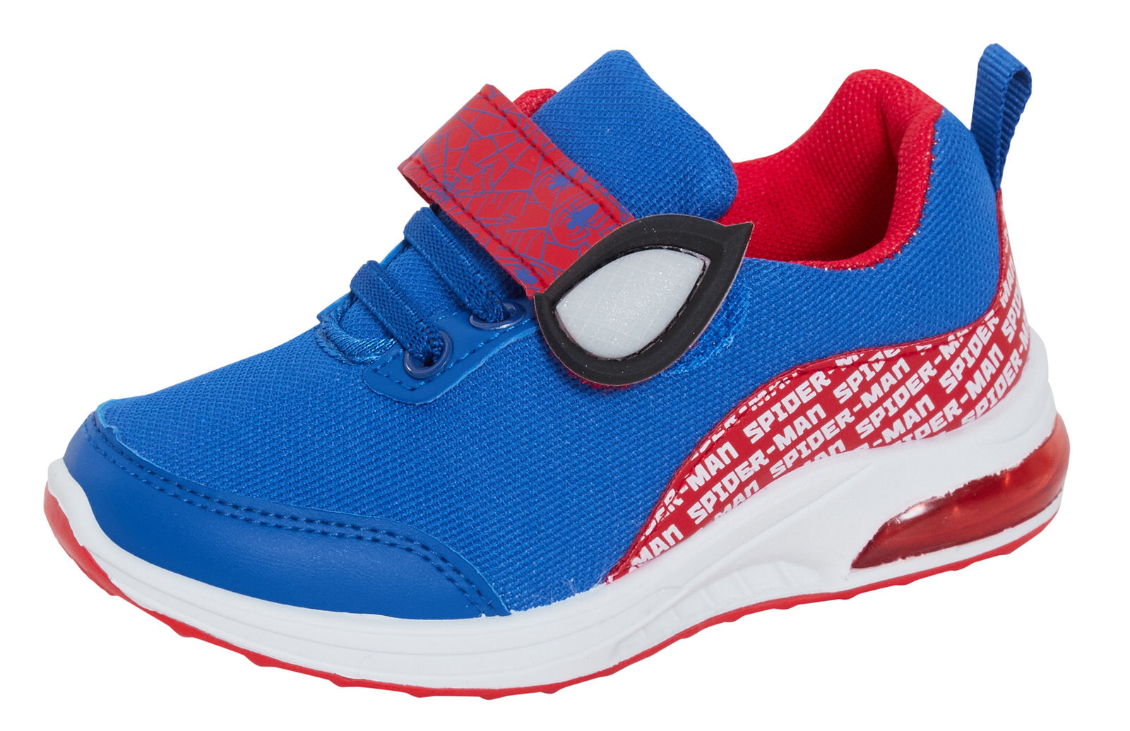Boys Spiderman Light Up Trainers Marvel Flashing Lights Running Sports Shoes