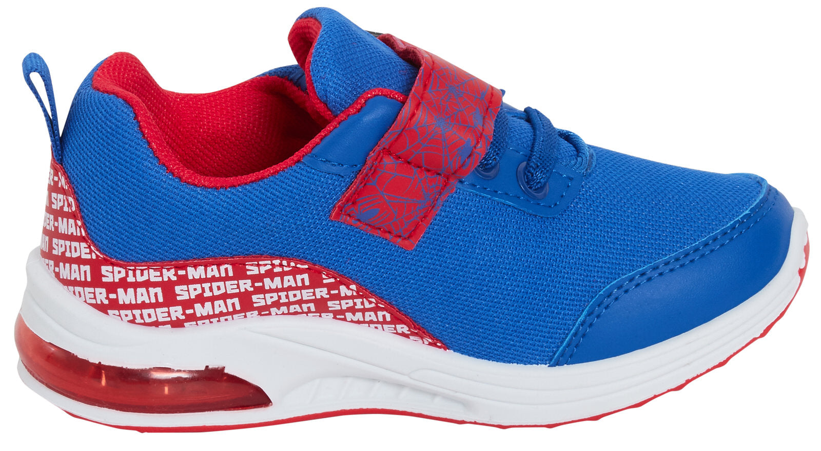 Boys Spiderman Light Up Trainers Marvel Flashing Lights Running Sports Shoes