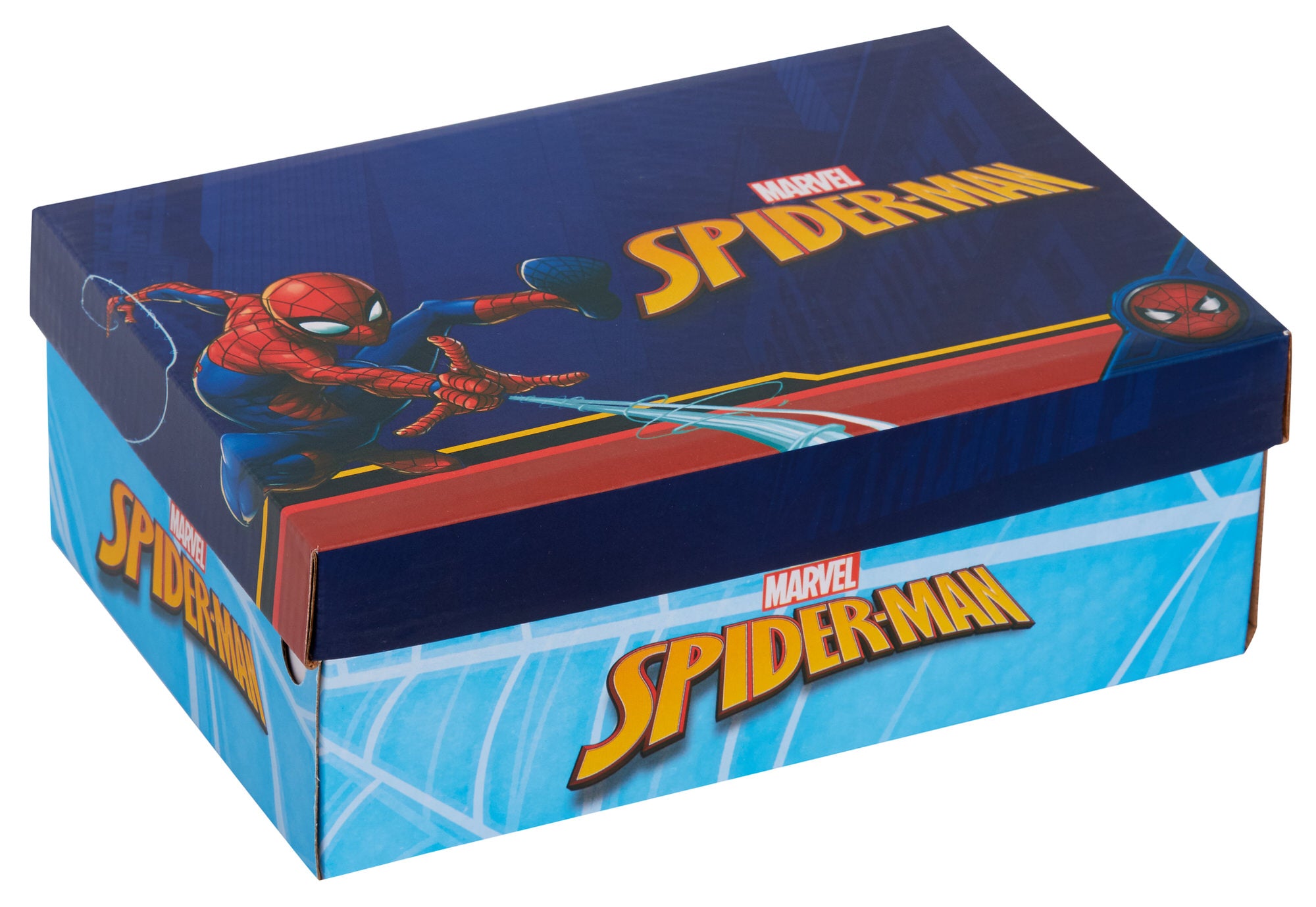 Spiderman Light Up Sports Sandals For Boys Marvel Open Toe Easy Fasten Shoes