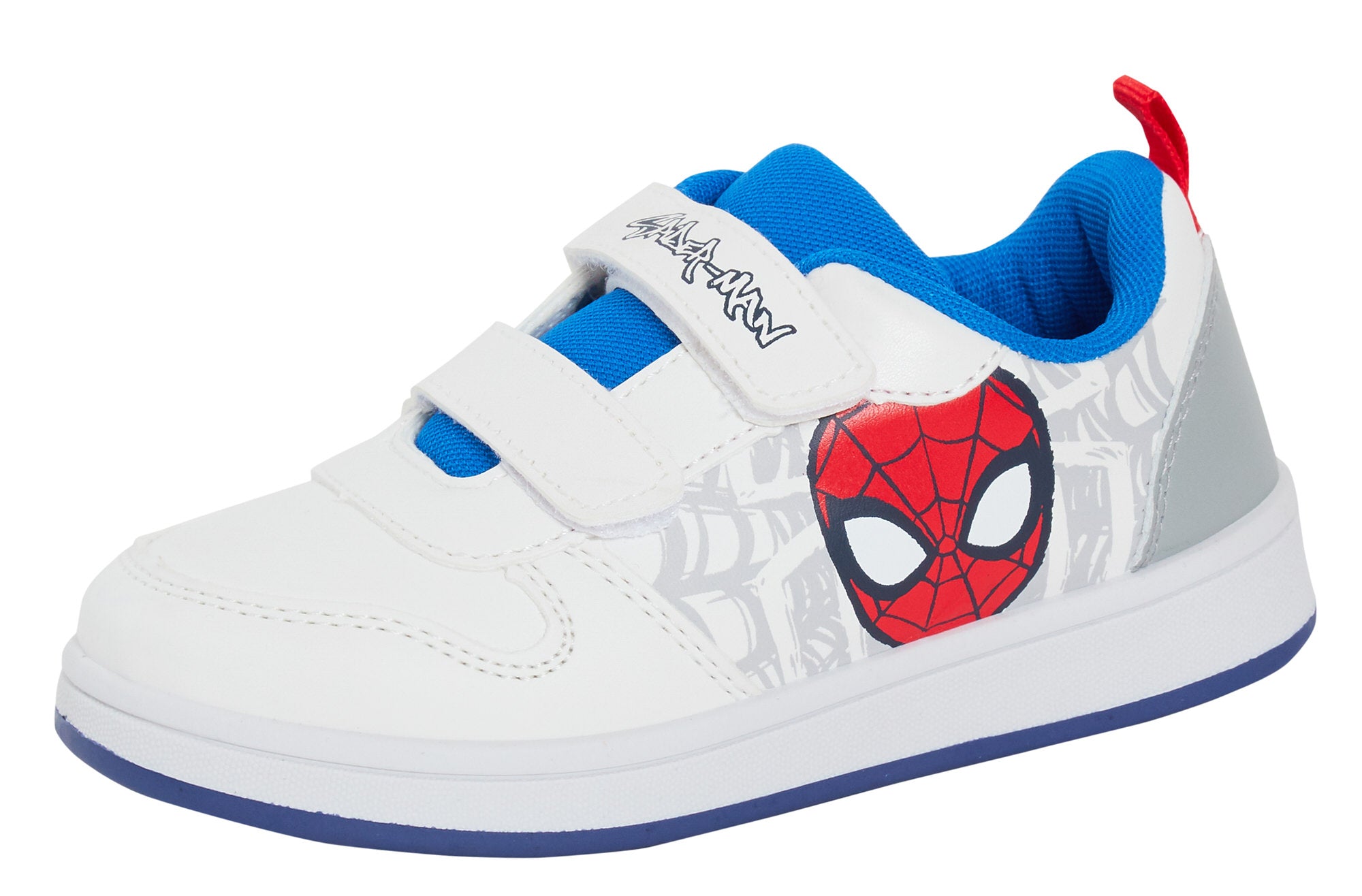 Boys Spiderman Trainers Kids Marvel Lightweight Easy Fasten Sports Skate Shoes