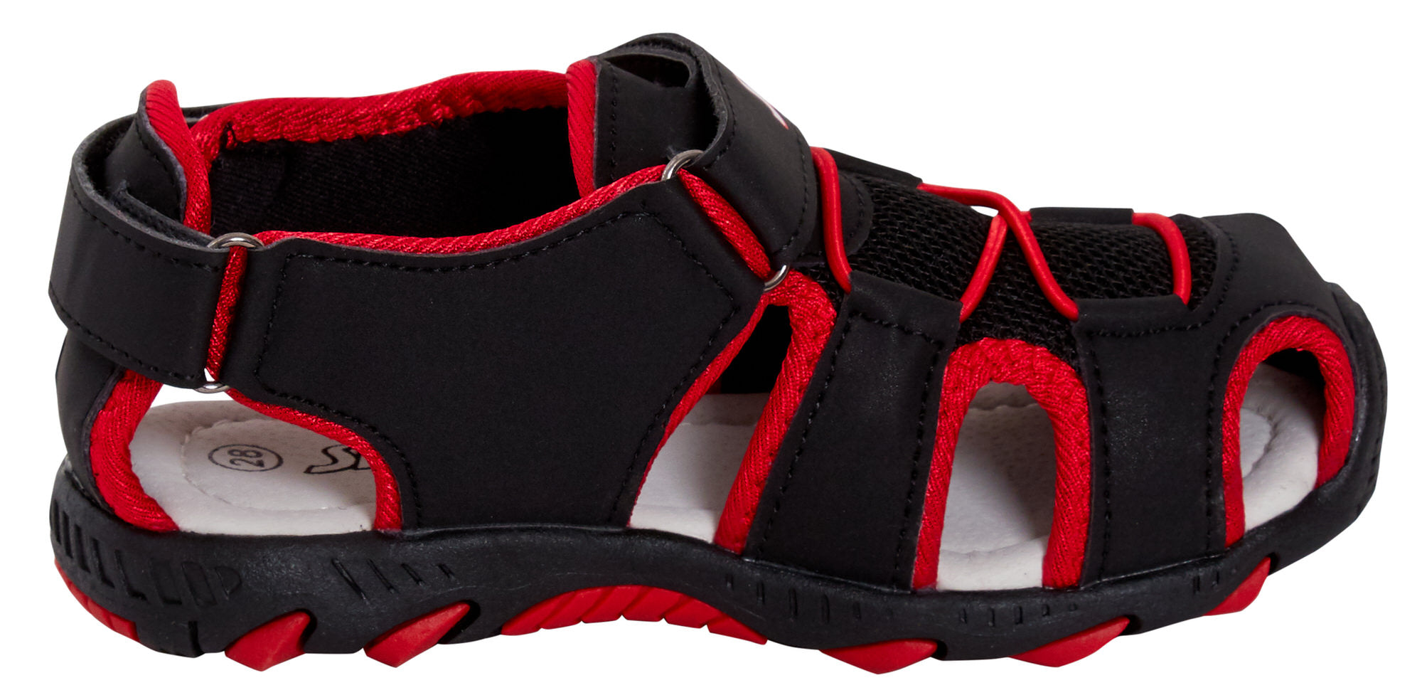 Spiderman Sandals for Kids Marvel Closed Toe Sports Sandals Walking Summer Shoes