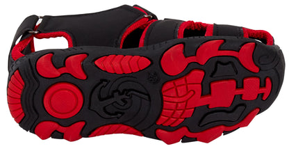 Spiderman Sandals for Kids Marvel Closed Toe Sports Sandals Walking Summer Shoes