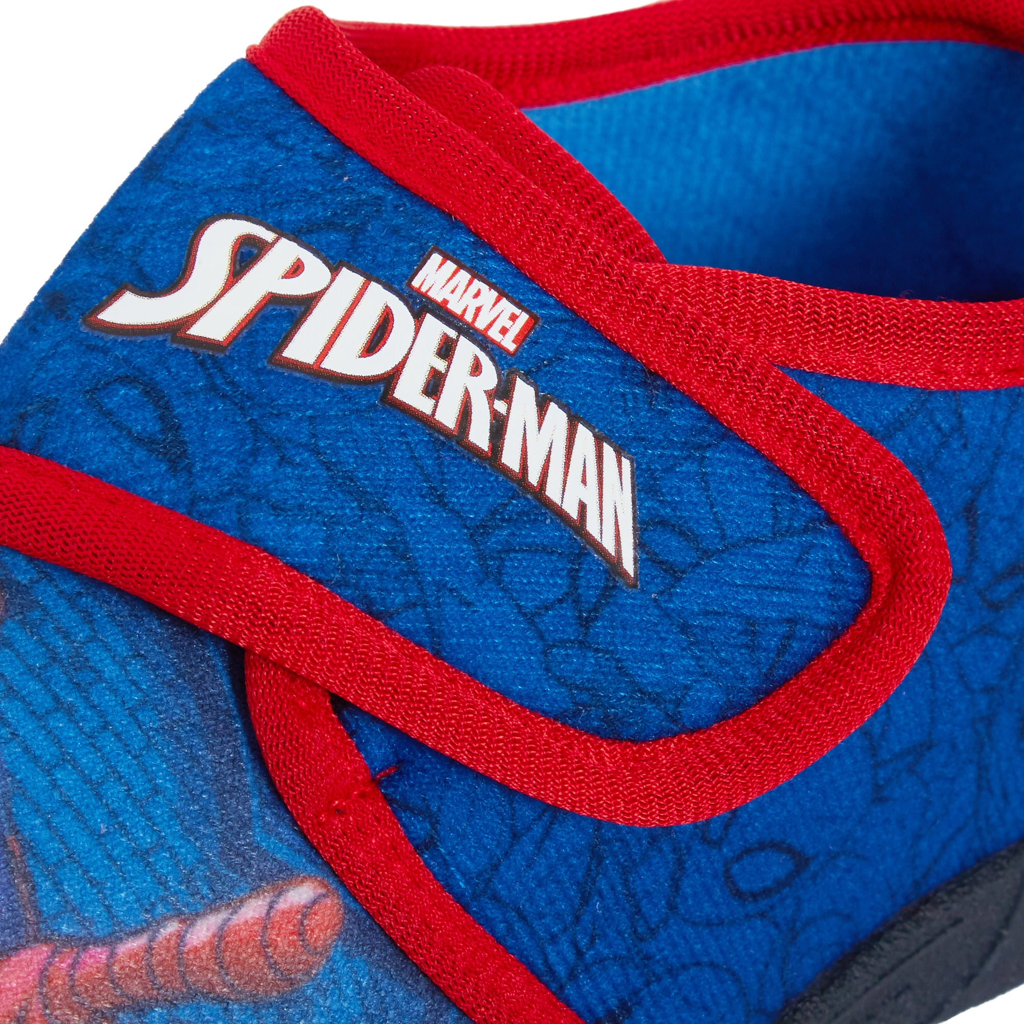 Spiderman Boys Slippers Kids Marvel Easy Fasten Slipper Booties House Shoes Gift