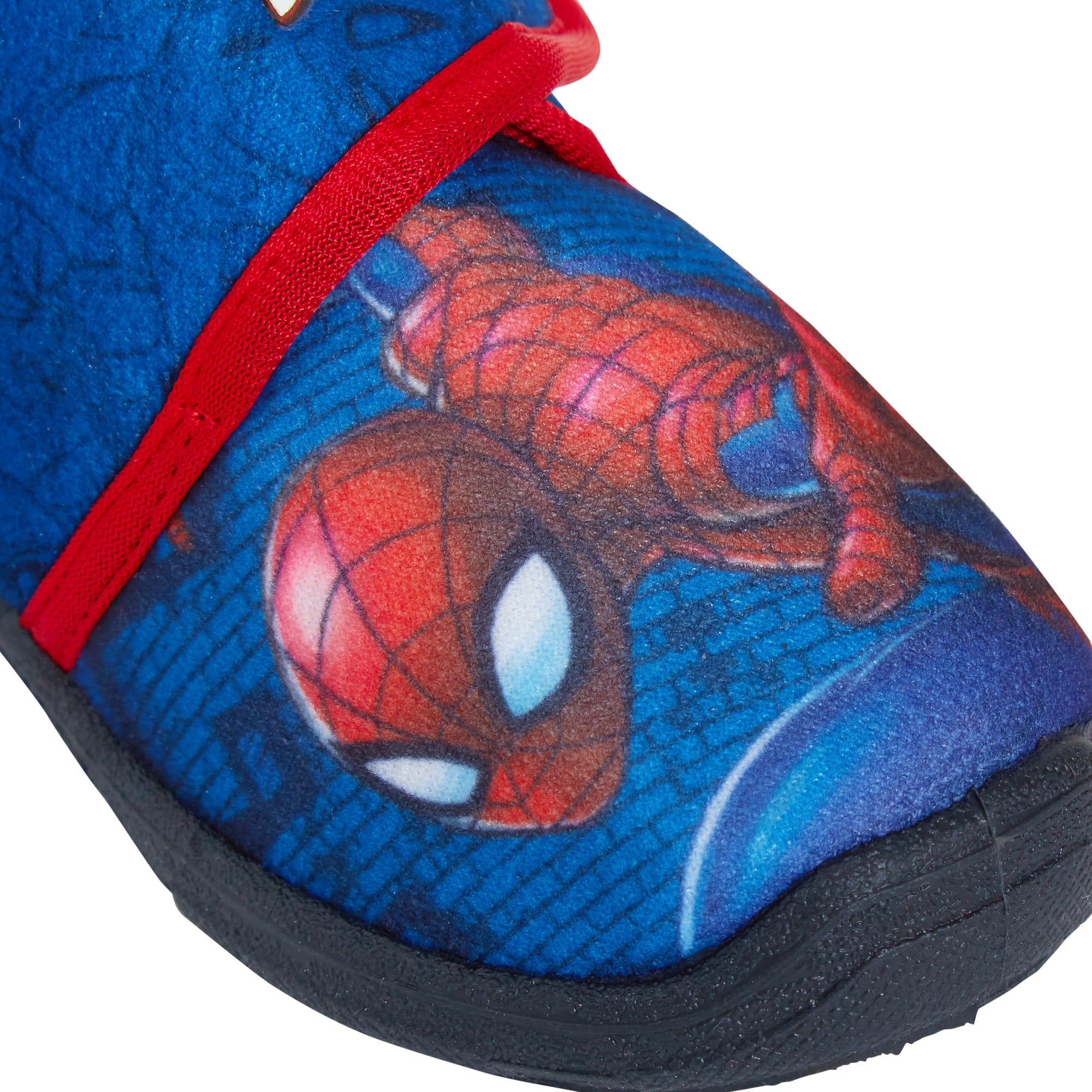 Spiderman Boys Slippers Kids Marvel Easy Fasten Slipper Booties House Shoes Gift
