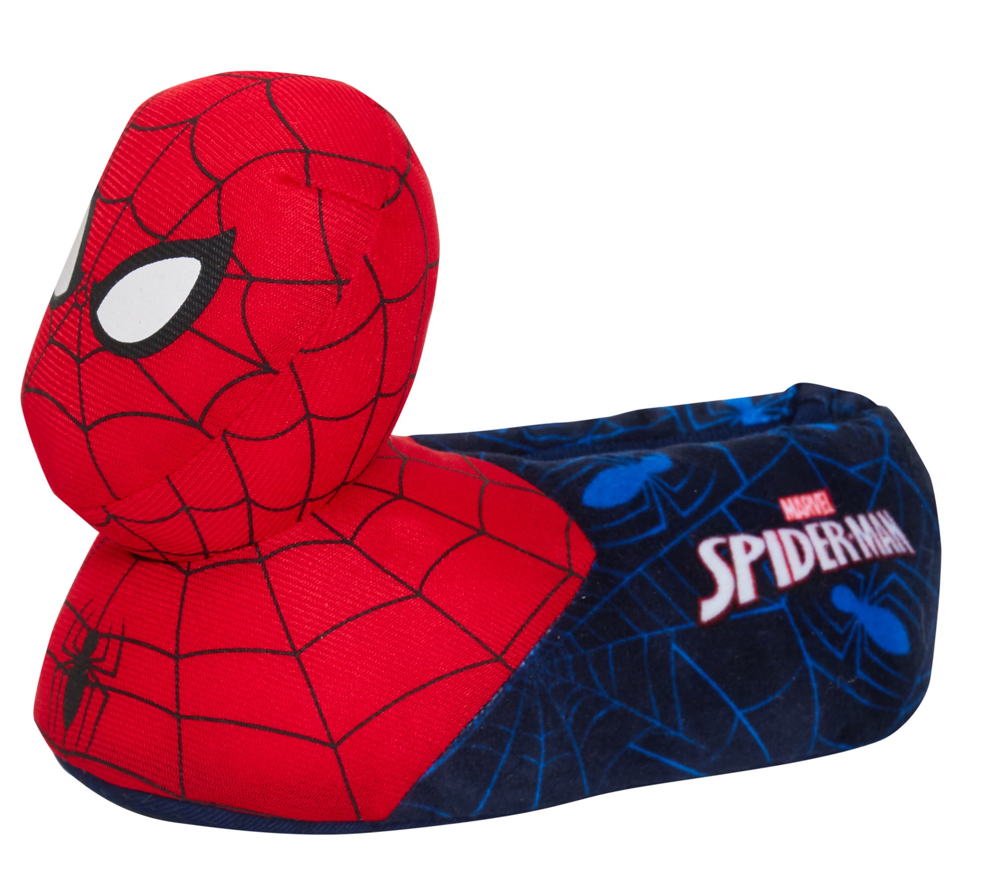 Boys Spiderman 3D Slippers Kids Marvel Novelty Slipper Boots Booties House Shoes