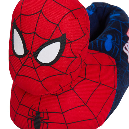 Boys Spiderman 3D Slippers Kids Marvel Novelty Slipper Boots Booties House Shoes