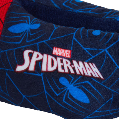 Boys Spiderman 3D Slippers Kids Marvel Novelty Slipper Boots Booties House Shoes