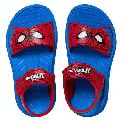 Marvel Spider-Man Sandals For Boys Summer Sliders EVA Waterproof Beach Shoes