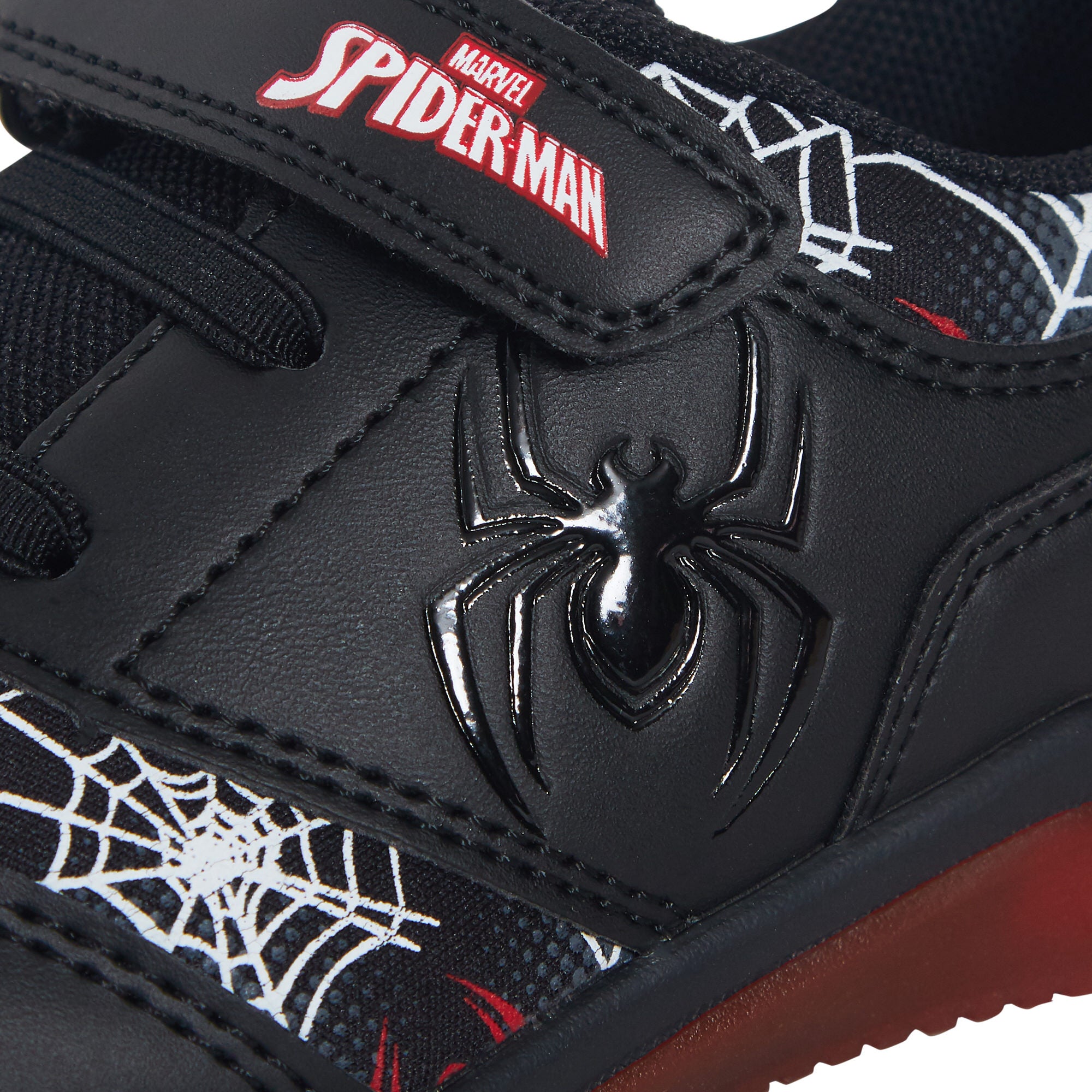 Spiderman Light Up Trainers For Boys Miles Morales Flashing Lights Sports Shoes