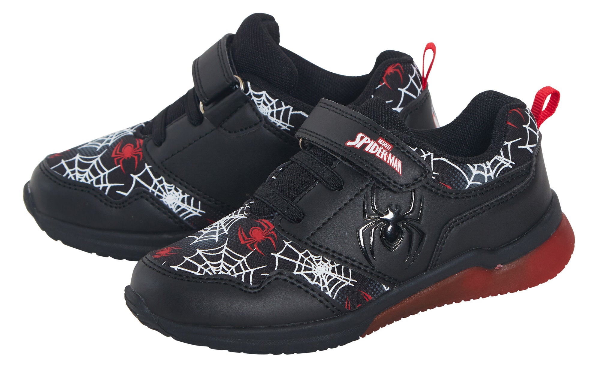 Spiderman Light Up Trainers For Boys Miles Morales Flashing Lights Sports Shoes