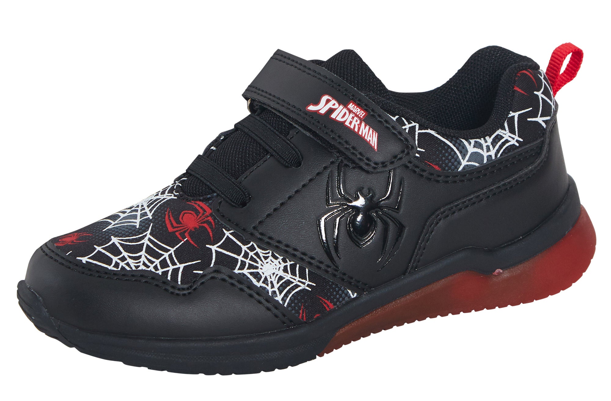 Spiderman Light Up Trainers For Boys Miles Morales Flashing Lights Sports Shoes