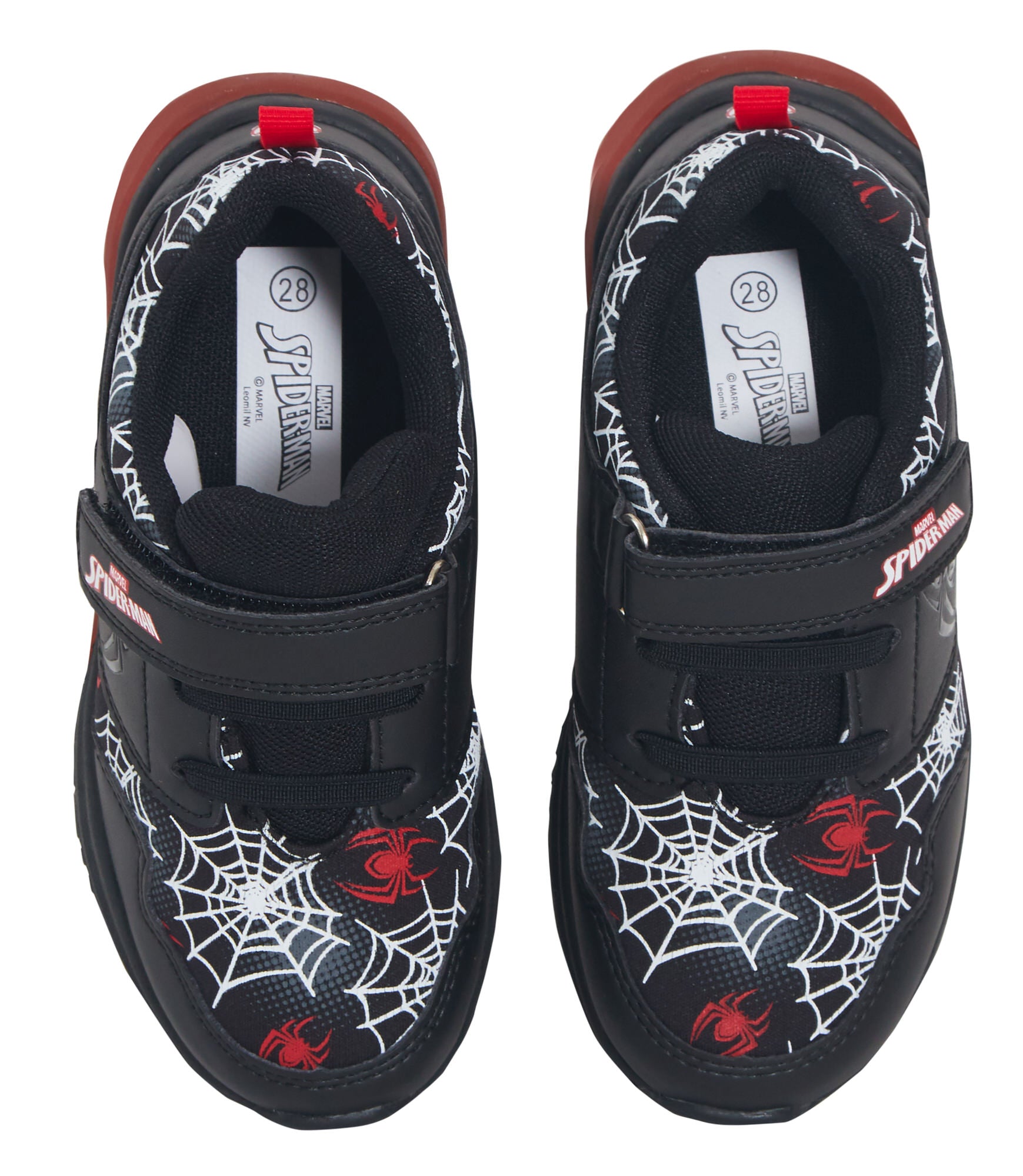 Spiderman Light Up Trainers For Boys Miles Morales Flashing Lights Sports Shoes
