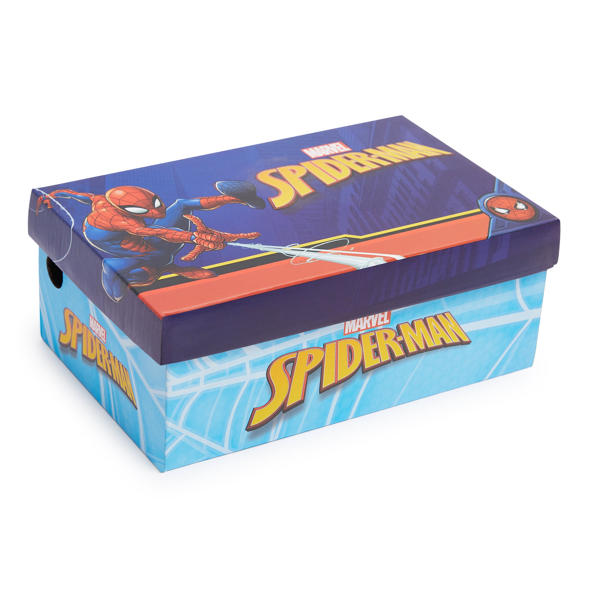 Boys Spiderman Slippers Kids Easy Fasten Non Slip Marvel Slipper House Shoes