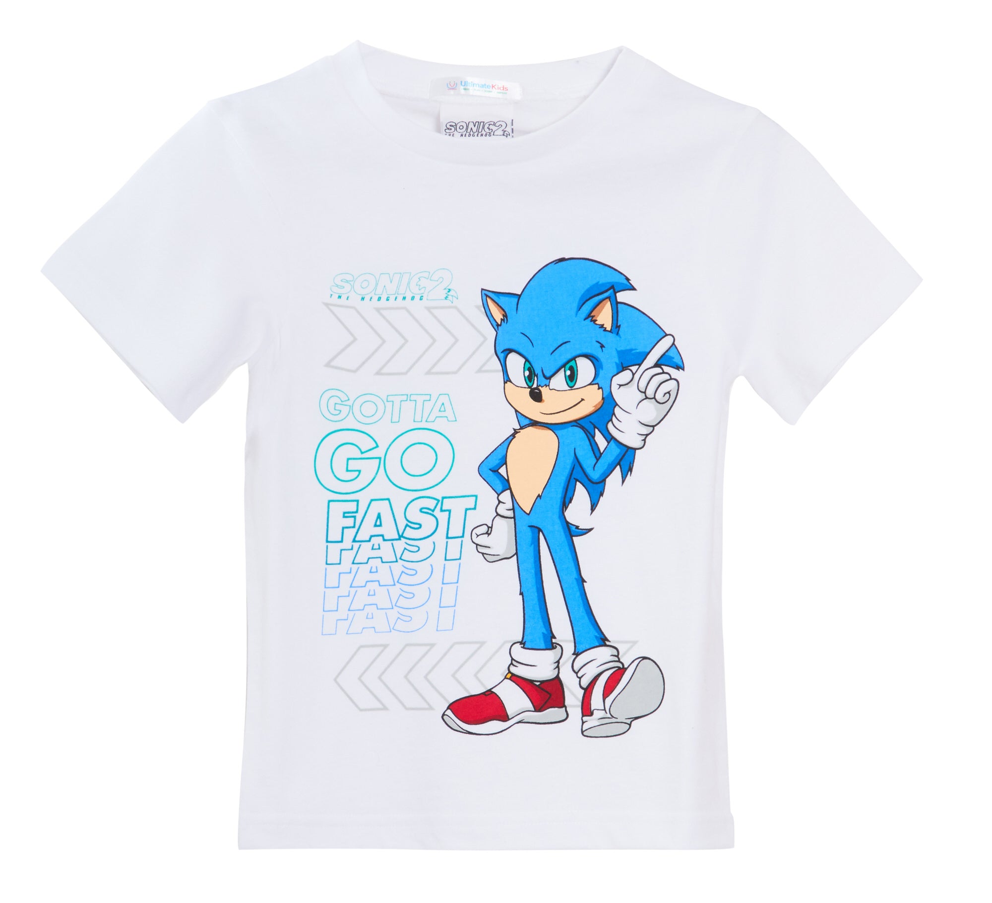 Boys 3 Pack Sonic The Hedgehog T-Shirts Kids Sega Tails Dress Up Tops Gamer Tees