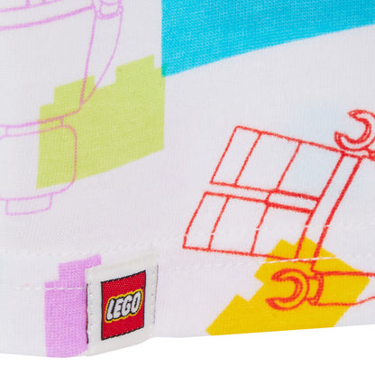 Kids 3 Pack Lego T-Shirts Boys Girls Official Lego Multipack Tops Summer Tees
