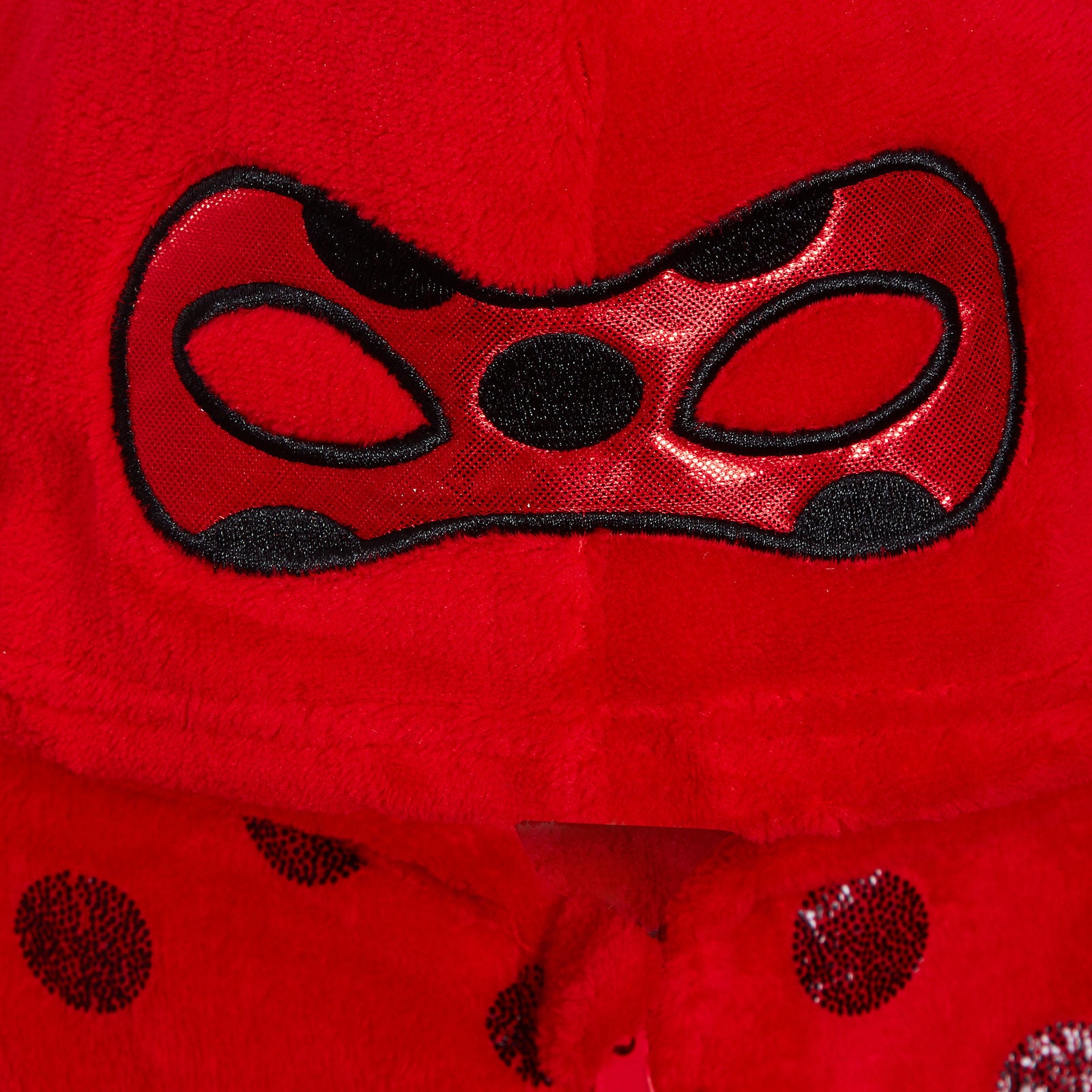 Girls Miraculous Ladybug Dress Up All In One Kids Luxury Fleece Sleepsuit Pjs