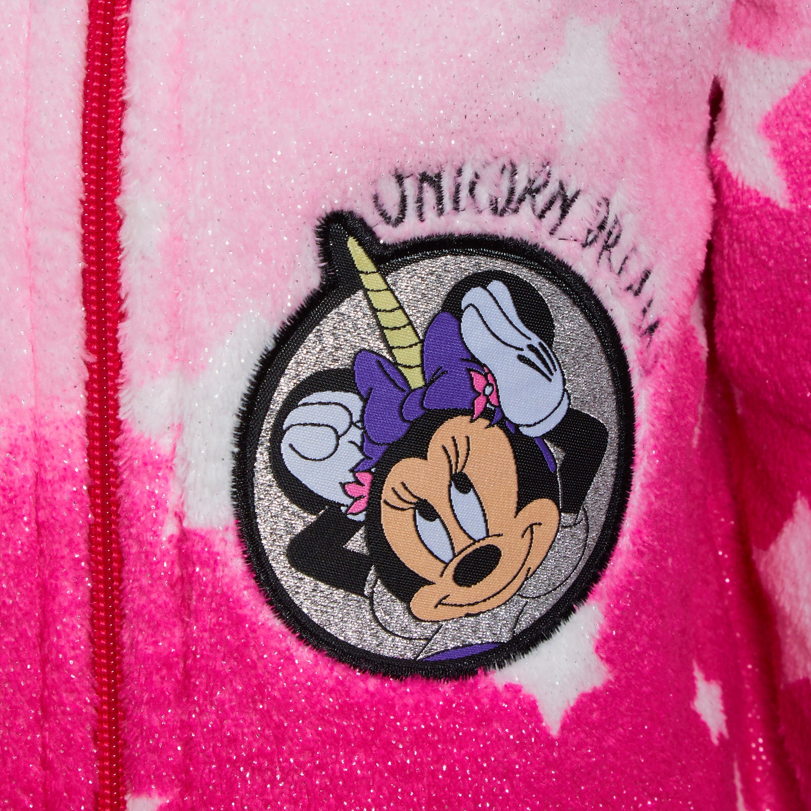 Disney Minnie Mouse Rainbow Unicorn All In One Girls Sleepsuit Dress Up Pyjamas