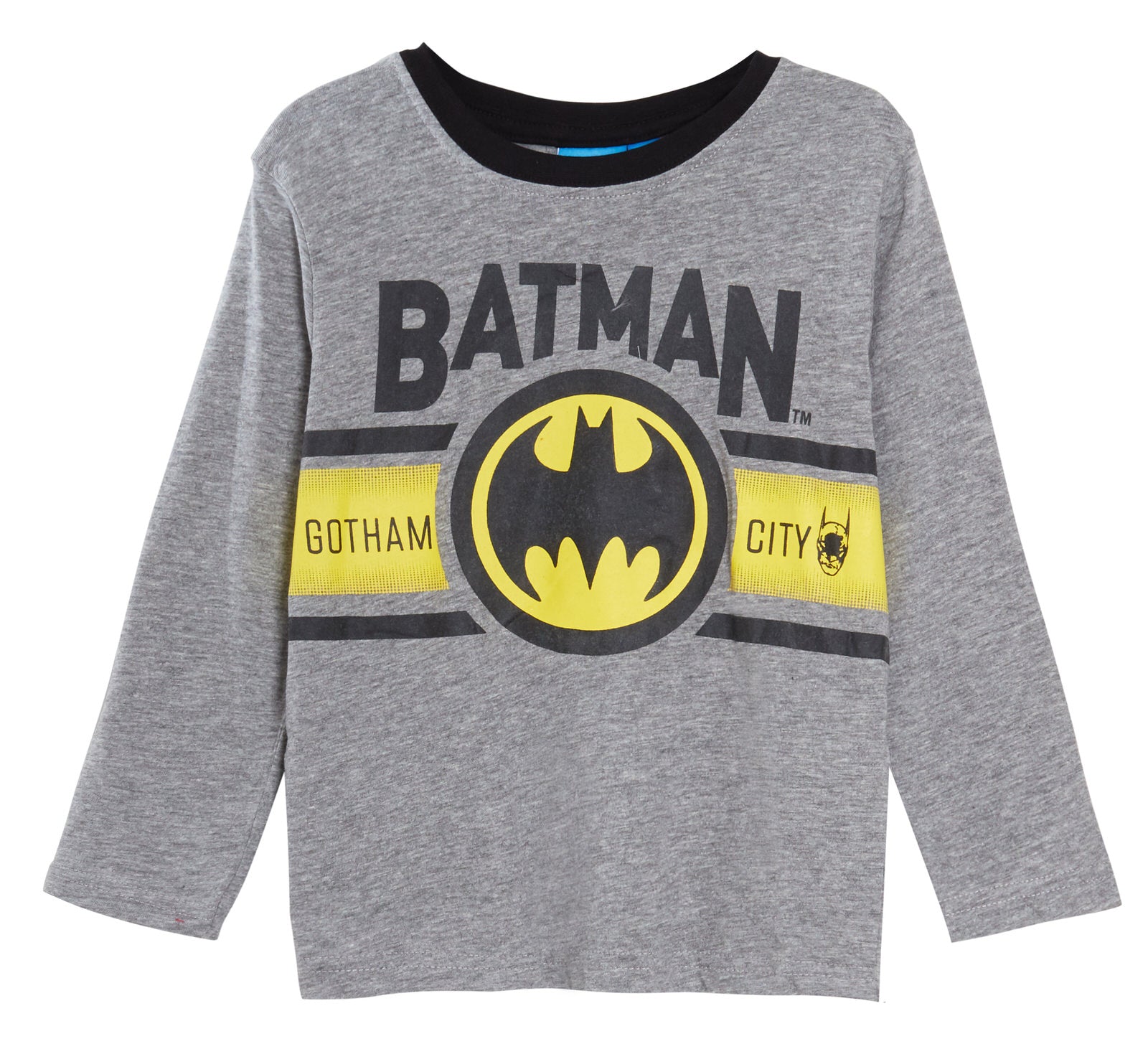 Boys Batman Pyjamas Kids DC Comics Full Length Lounge Pants + T-shirt Pjs Set