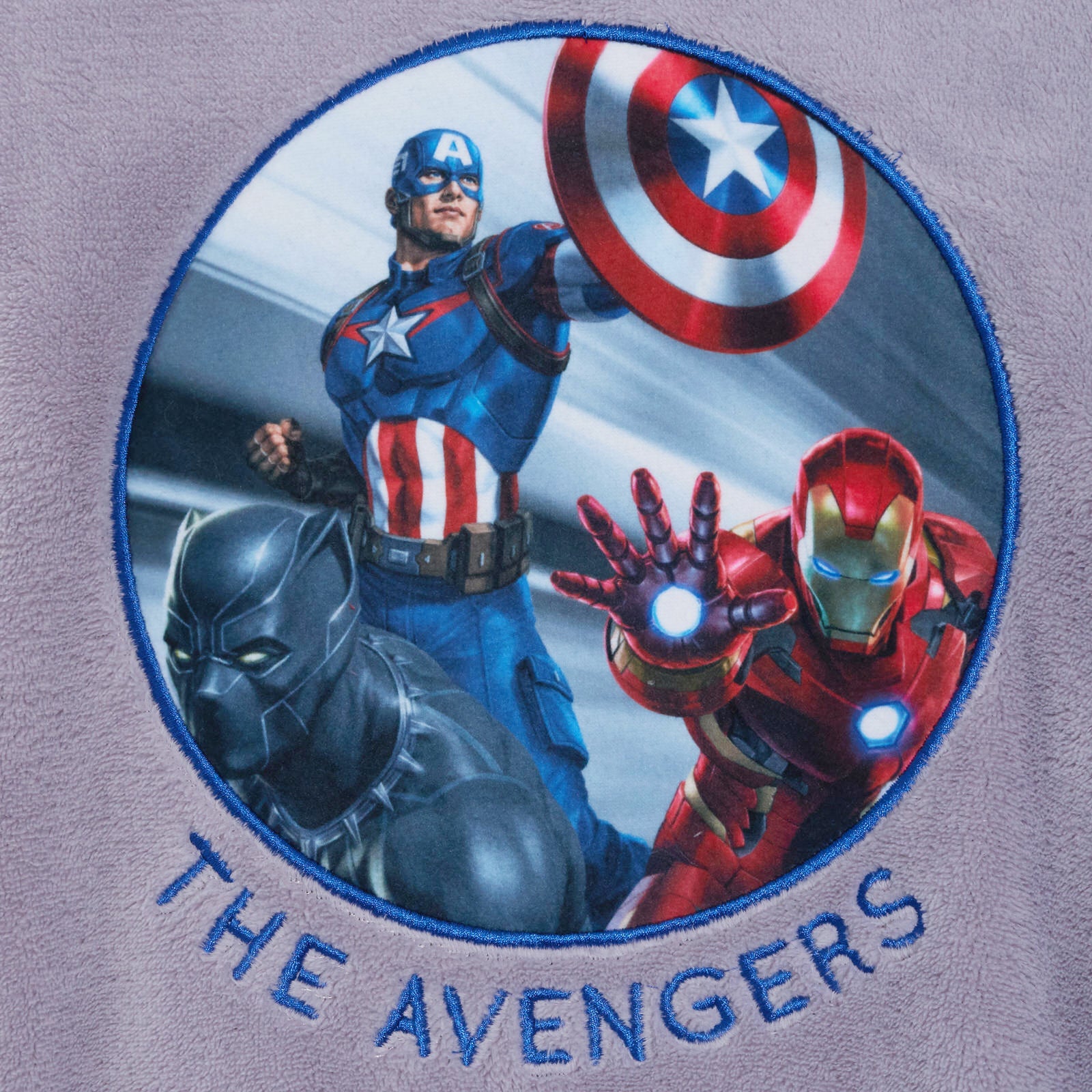 Boys Marvel Avengers Fleece Pyjamas Kids Twosie Pjs Sweater + Lounge Pants Set