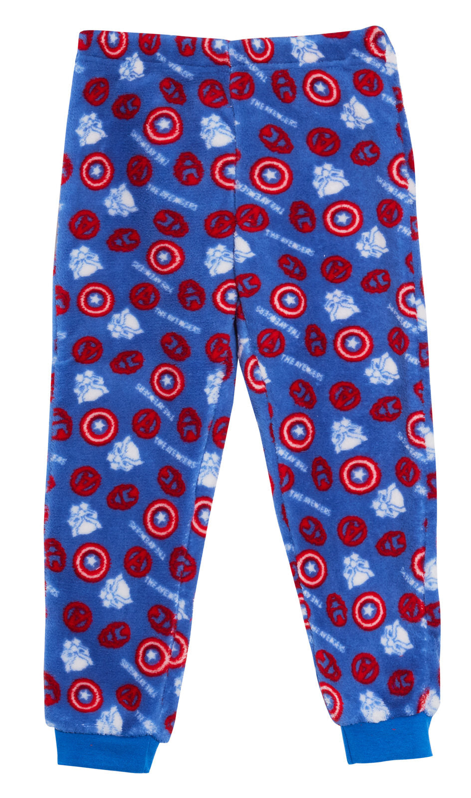 Boys Marvel Avengers Fleece Pyjamas Kids Twosie Pjs Sweater + Lounge Pants Set