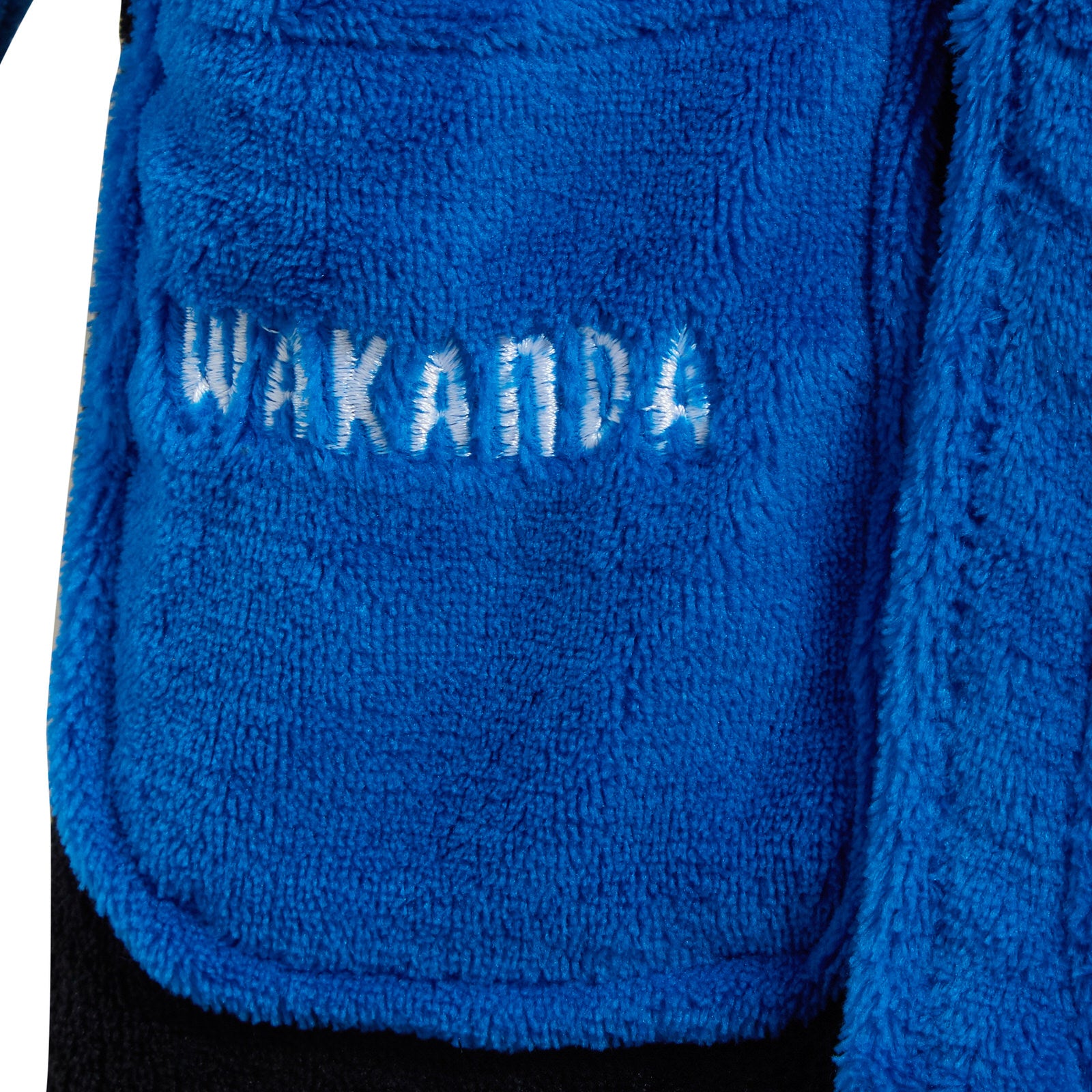 Marvel Black Panther Dressing Gown for Boys Hooded Bathrobe Avengers Fleece Robe