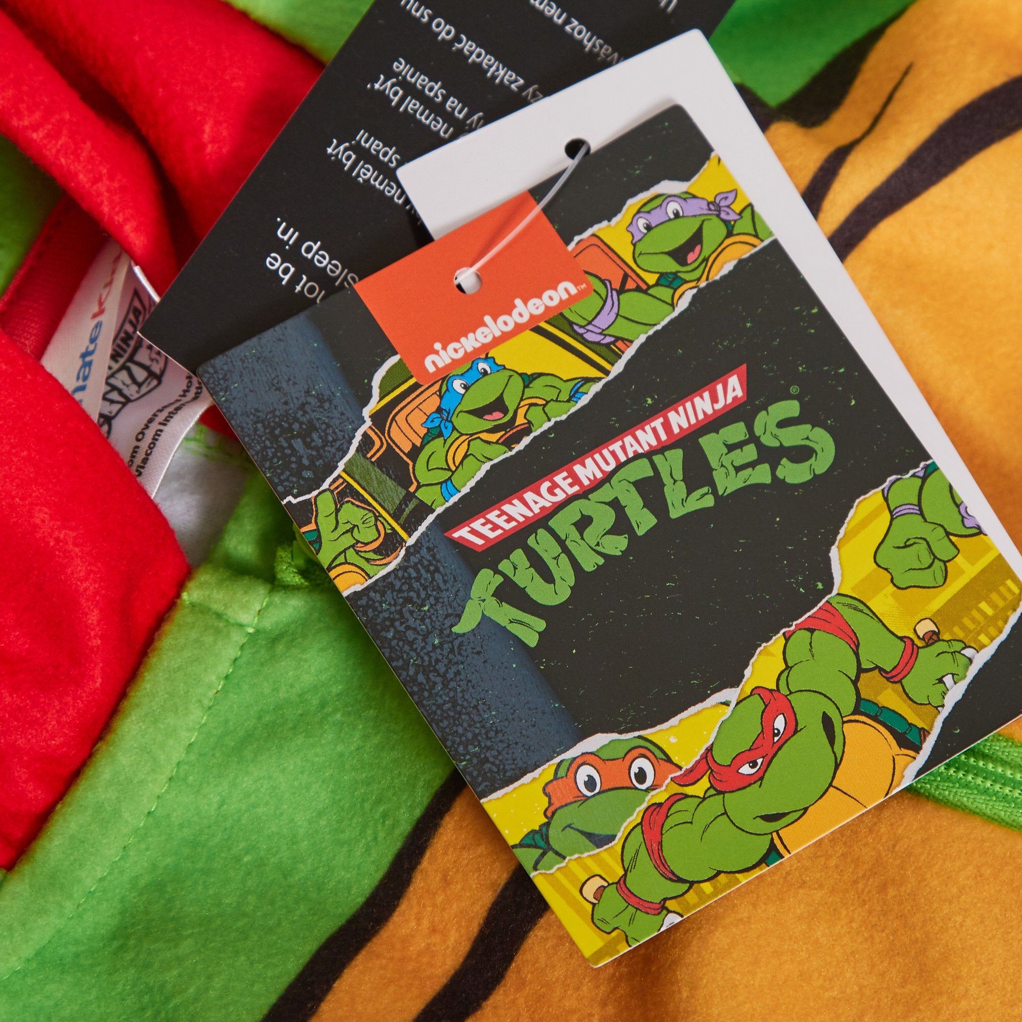 Boys Teenage Mutant Ninja Turtles Dress Up All In One Raphael Fleece Pjs Pyjamas
