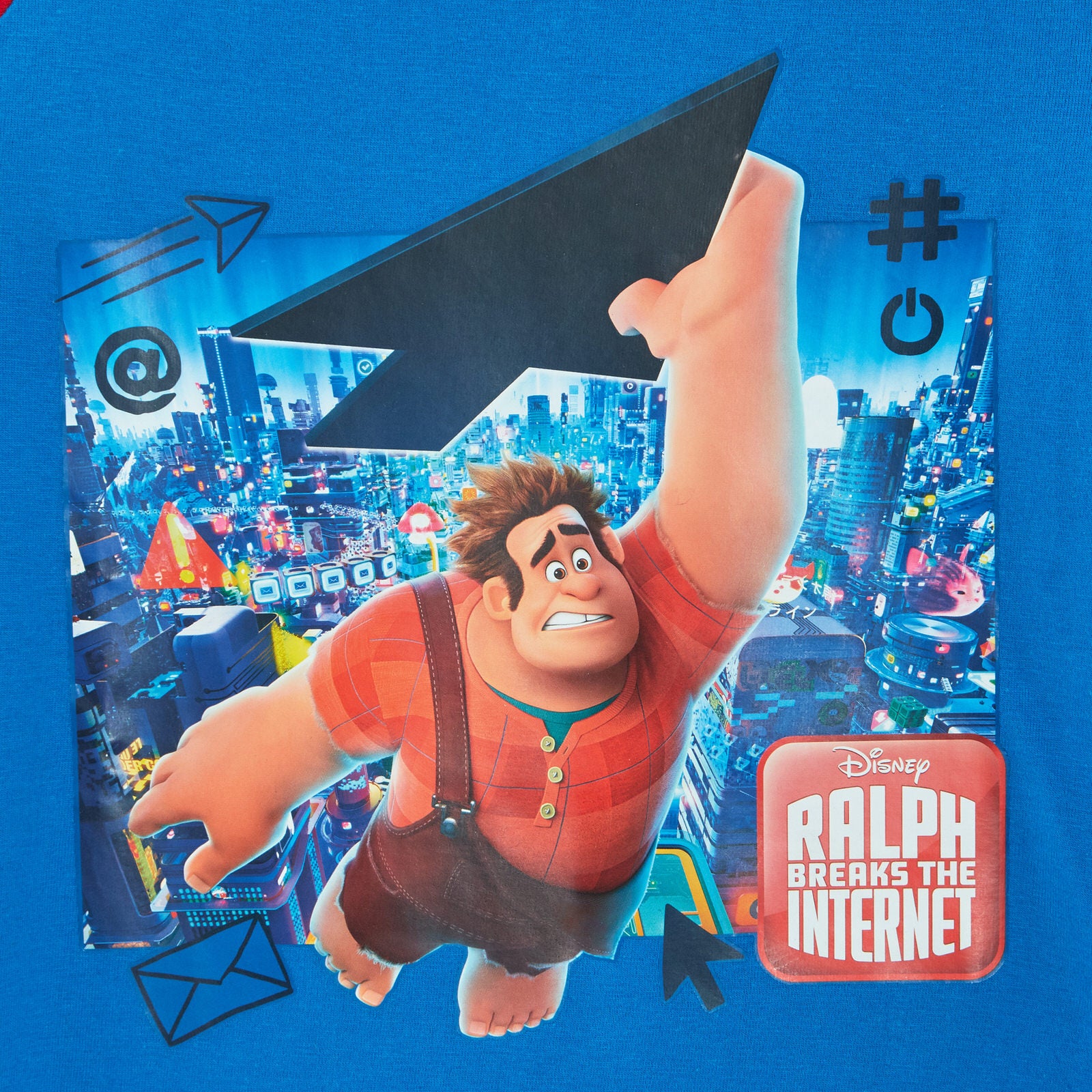 Wreck It Ralph 2 Pyjamas Boys Long Pjs Set Kids 2 Piece Character Nightwear Gift
