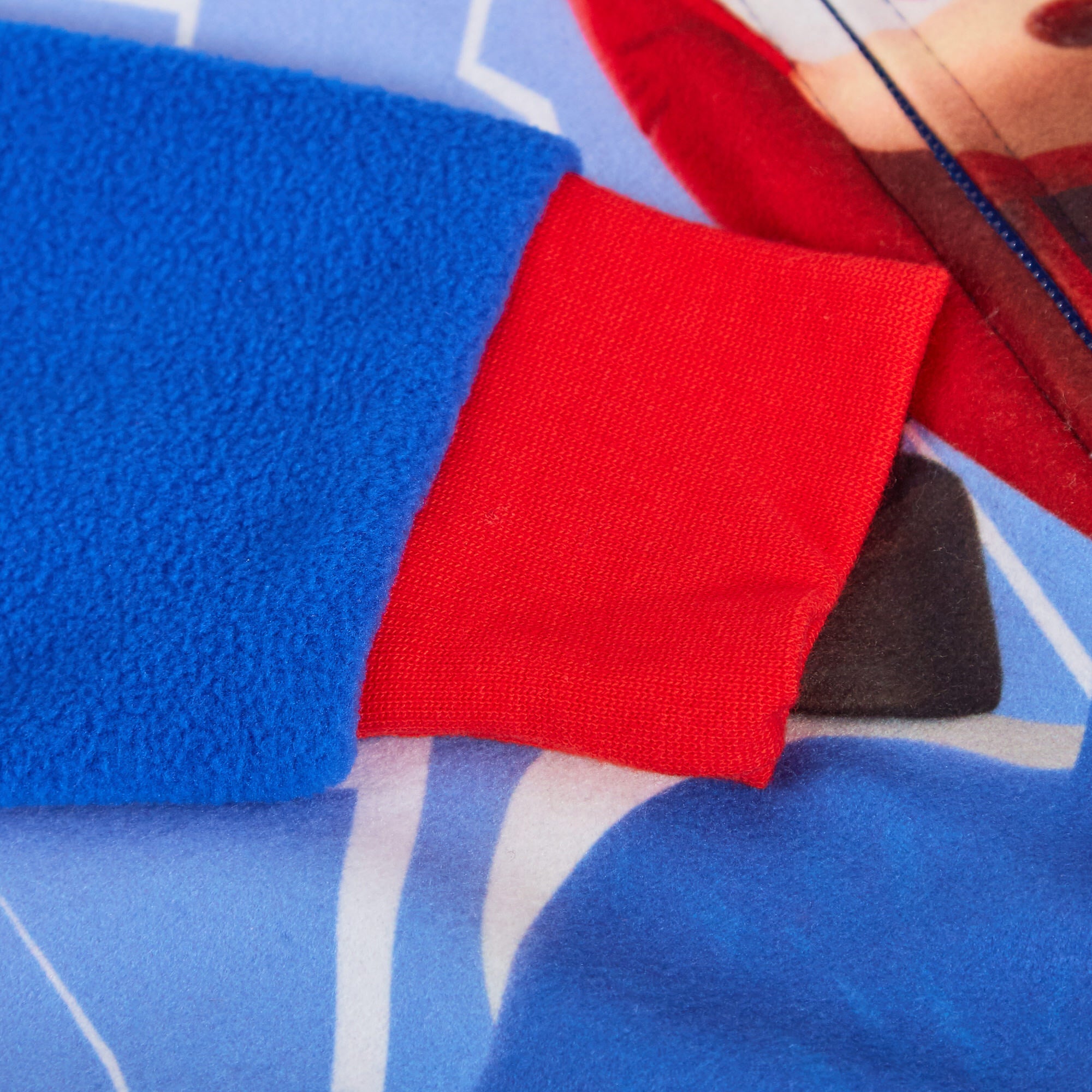 Sonic The Hedgehog Hooded All In One Kids Fleece Dress Up Pyjamas Nightwear