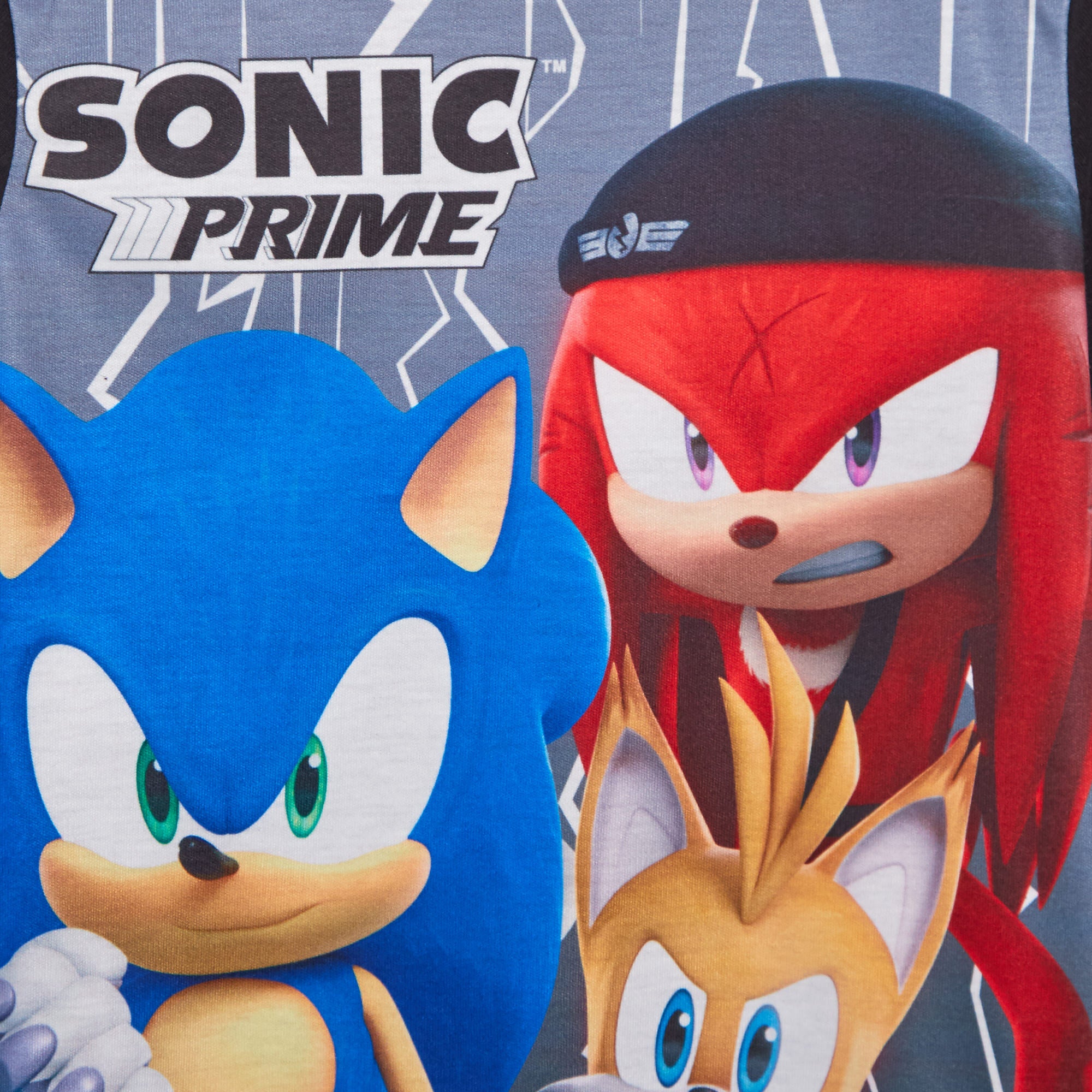 Boys Sonic The Hedgehog Pyjamas Tails Knuckles Full Length Pjs Gaming Loungewear