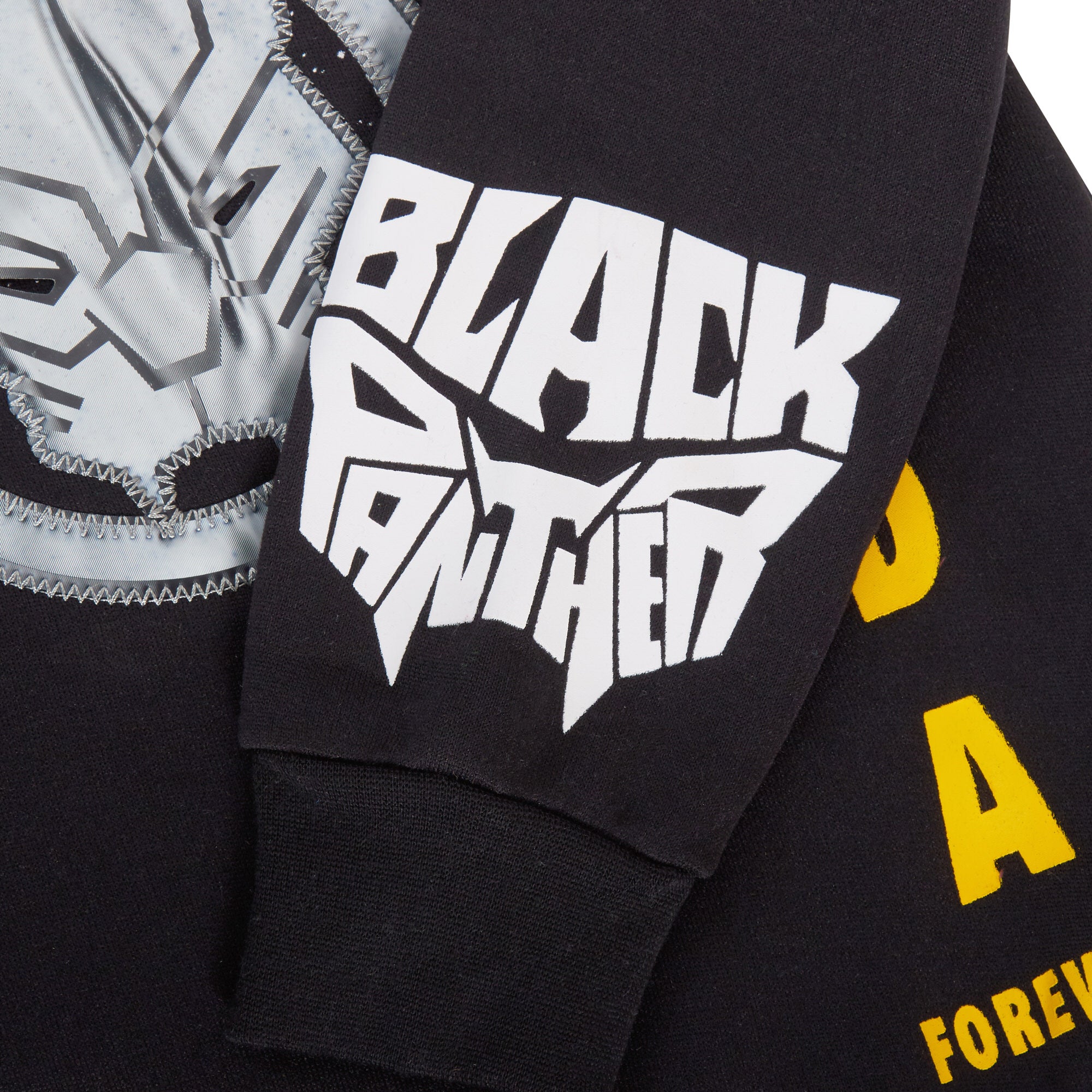 Marvel Black Panther Hoodie Kids Wakanda Hooded Fleece Top Fleece Sweatshirt
