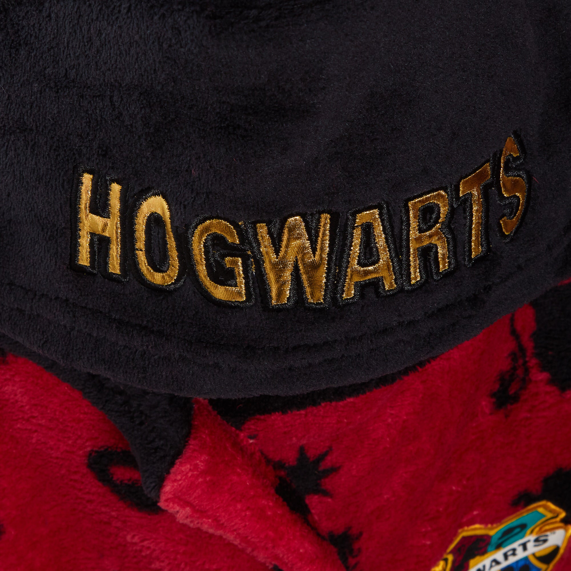Harry Potter Dressing Gown For Kids Hogwarts Boys Girls Hooded Bath Robe Gift