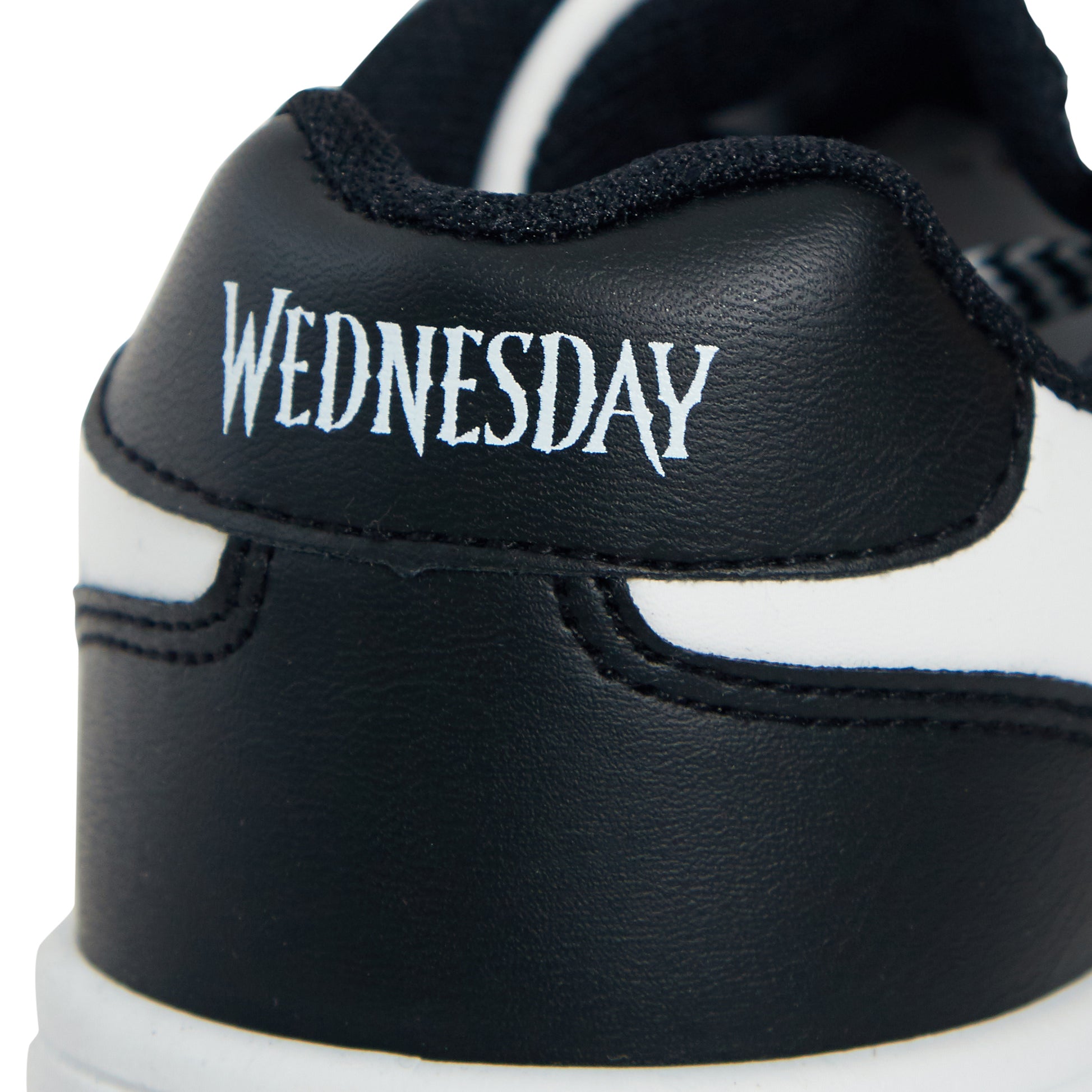 Womens Teen Girls Wednesday Trainers Adams Family Lace Up Sports Skate Shoes