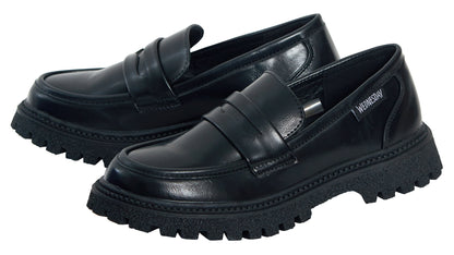 Girls Wednesday Adams School Shoes Kids Chunky Sole Black Shoes Womens Loafers