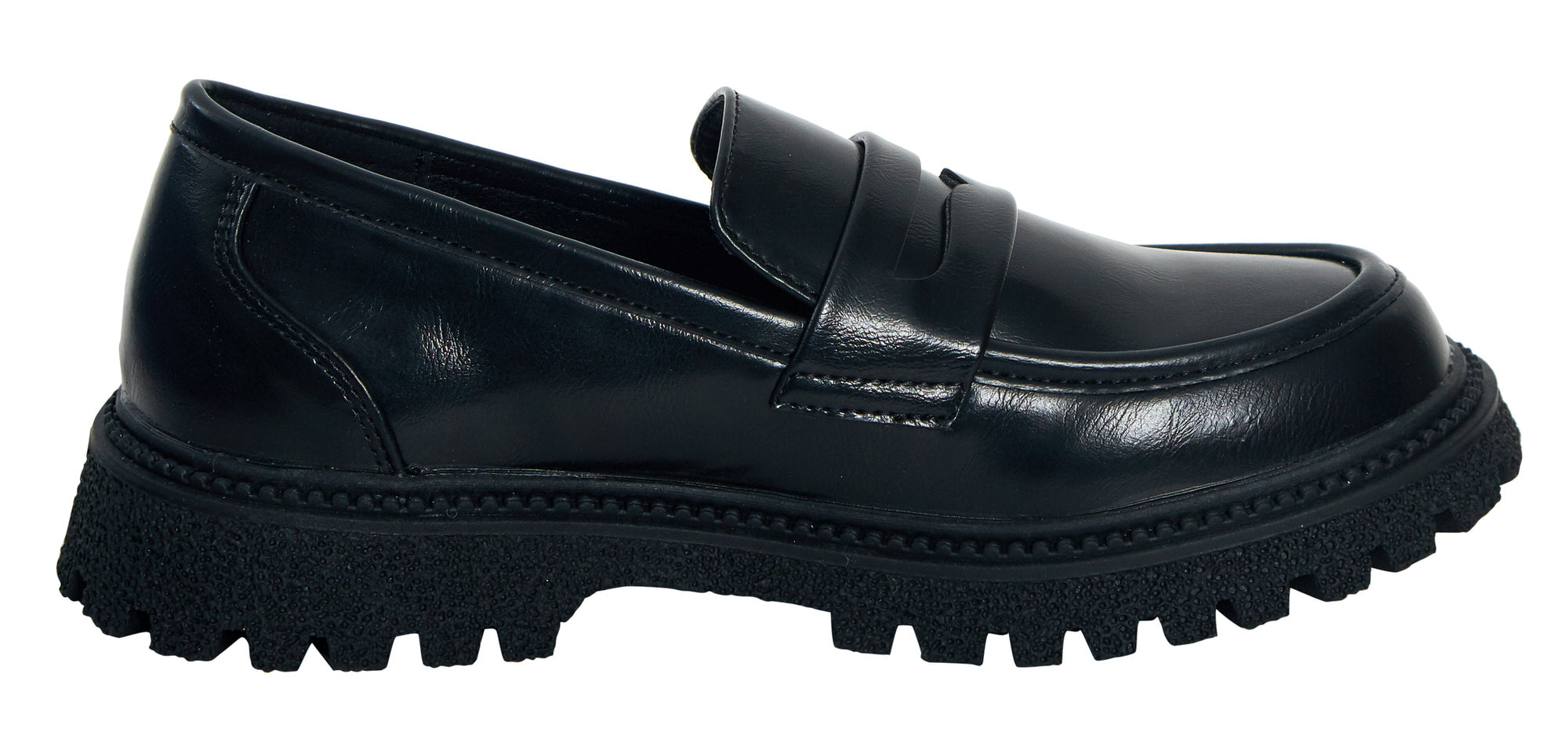 Girls Wednesday Adams School Shoes Kids Chunky Sole Black Shoes Womens Loafers