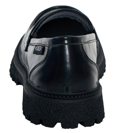 Girls Wednesday Adams School Shoes Kids Chunky Sole Black Shoes Womens Loafers
