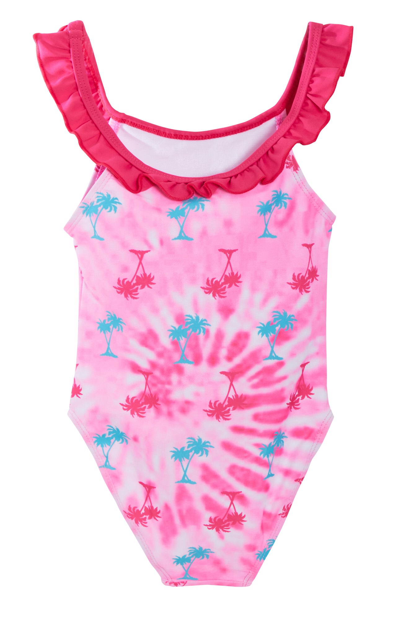 Girls Minnie Mouse Swimming Costume Kids Disney One Piece Swimsuit Swimwear