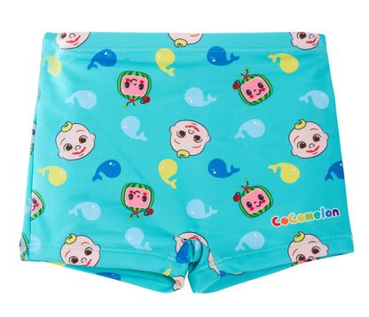 Boys Cocomelon Swim Shorts Kids JJ Swimming Trunks Infants Holiday Beach Shorts
