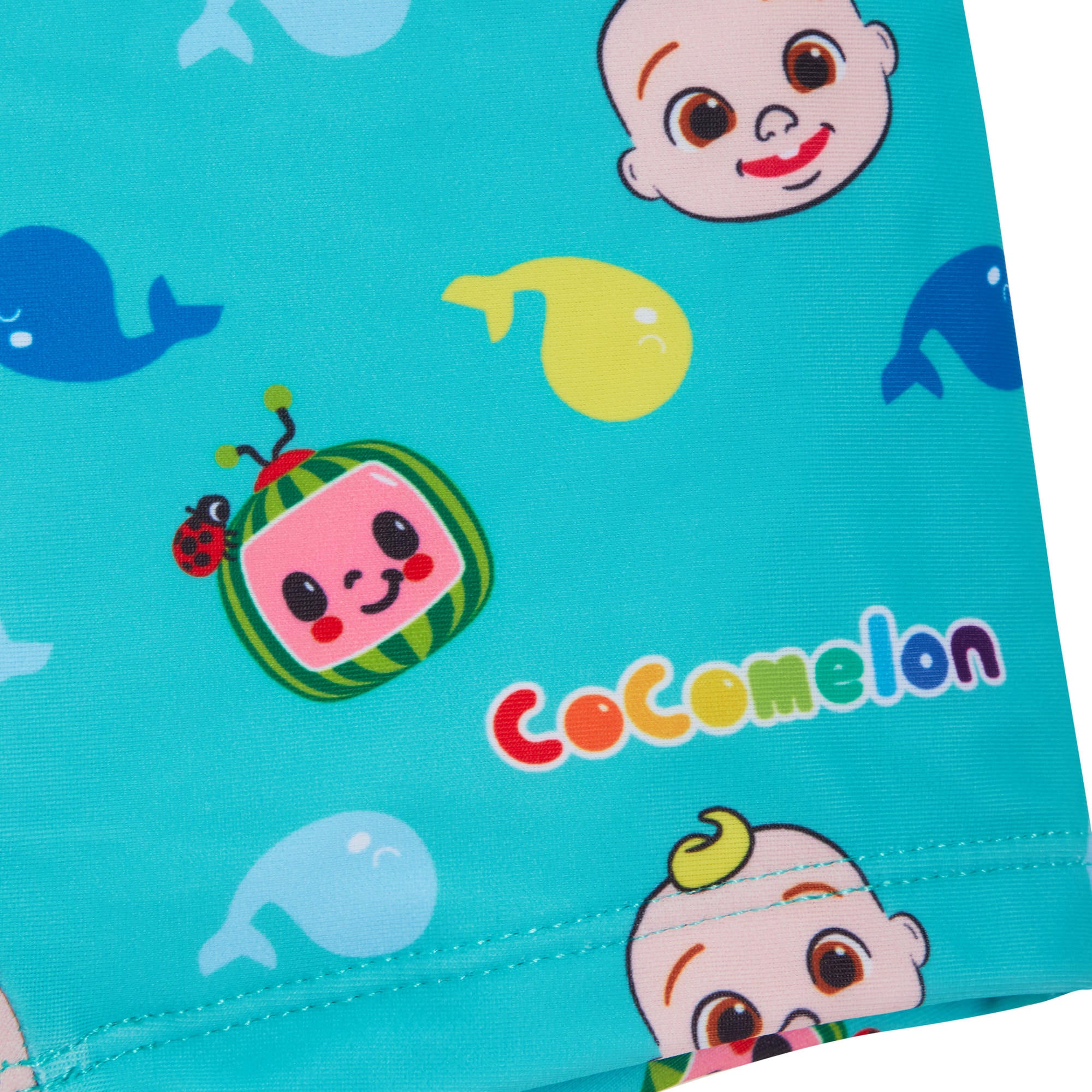 Boys Cocomelon Swim Shorts Kids JJ Swimming Trunks Infants Holiday Beach Shorts