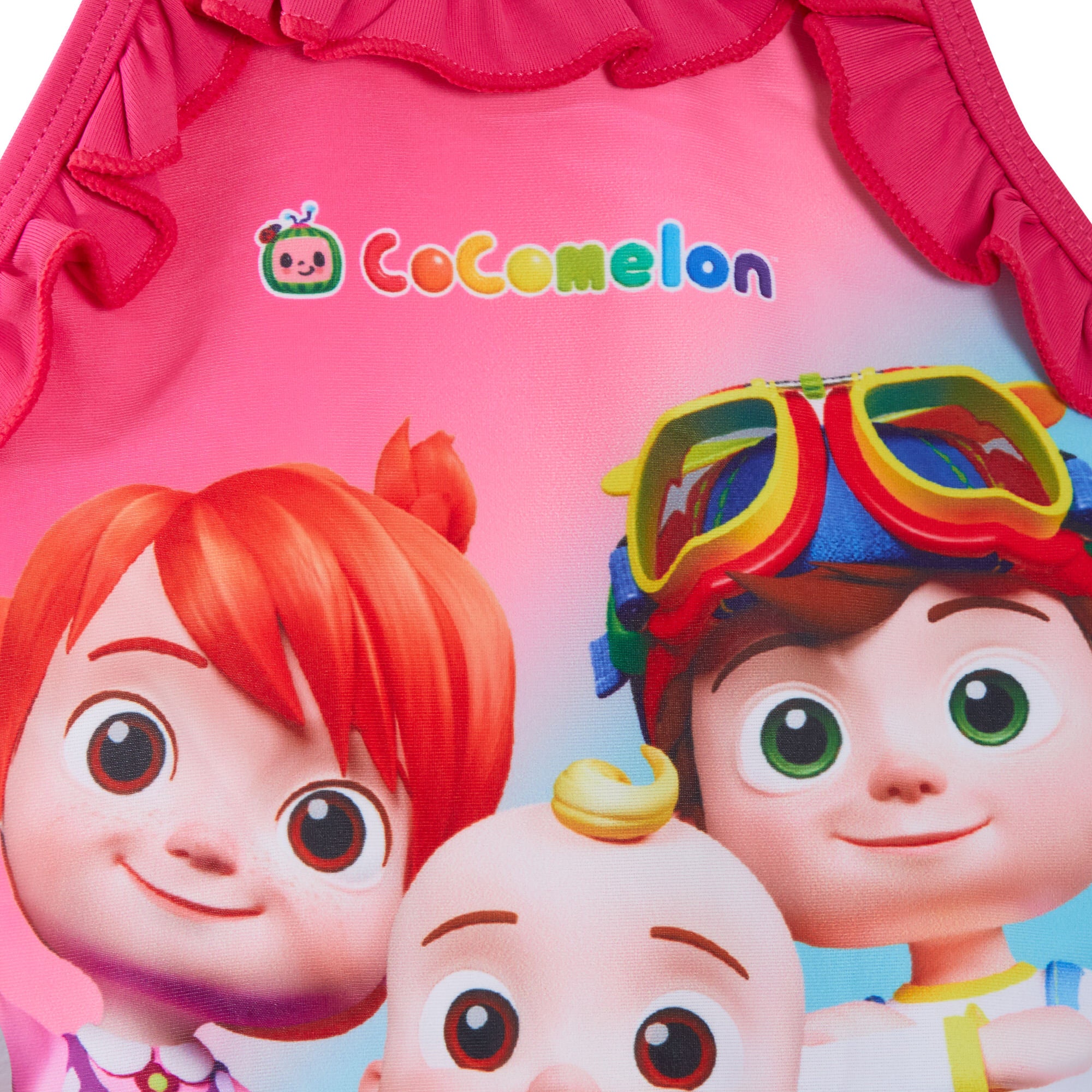 Girls Cocomelon Swimming Costume Toddlers Baby One Piece Swimsuit JJ Swim Suit