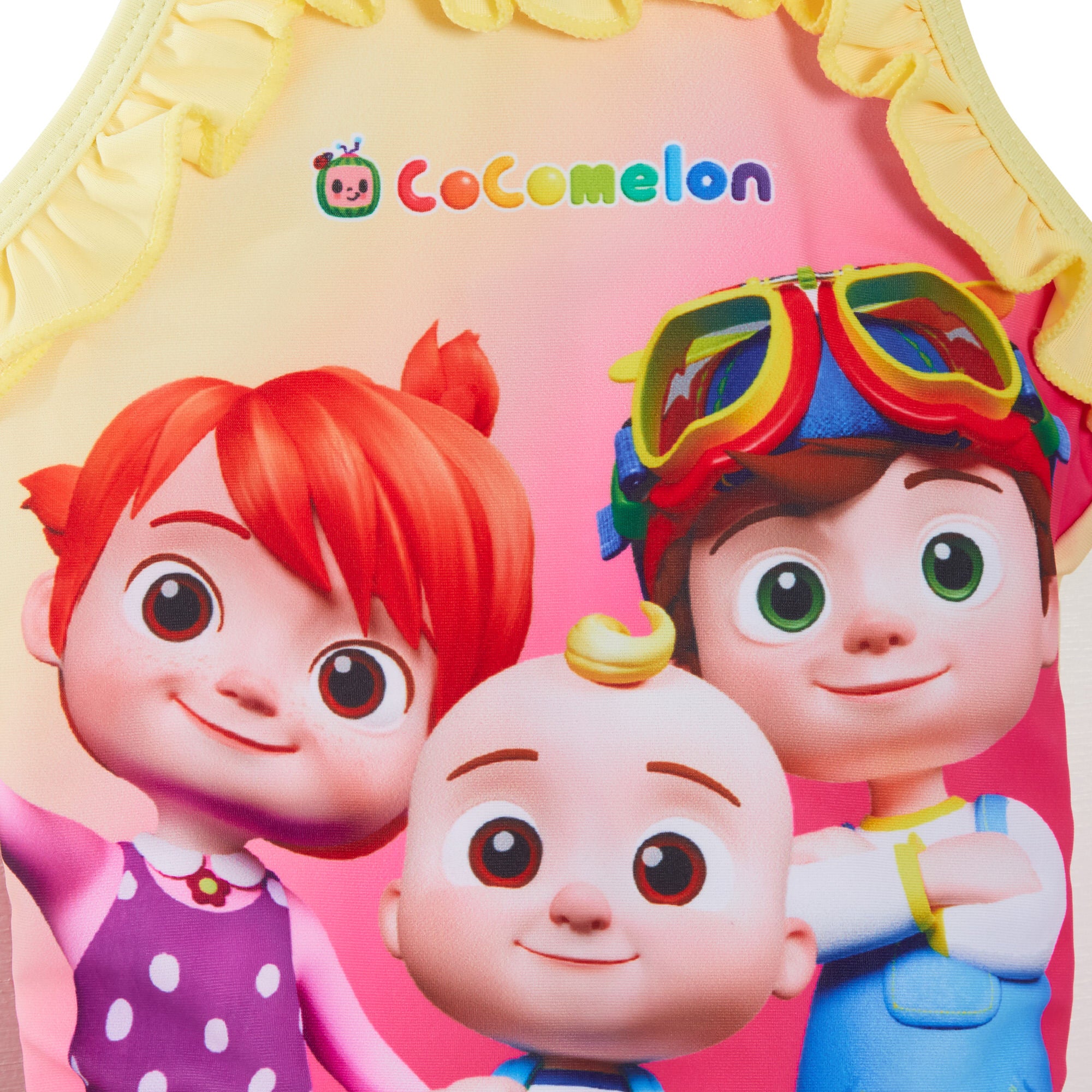 Girls Cocomelon Swimming Costume Toddlers Baby One Piece Swimsuit JJ Swim Suit