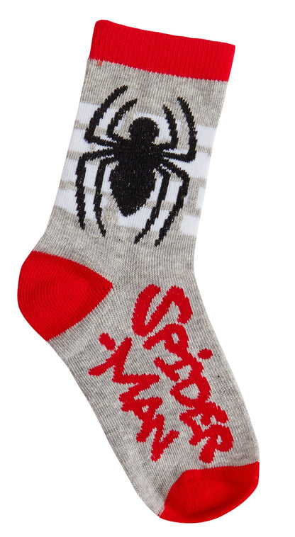 Boys Spiderman 3 Pack Socks Kids Marvel Multipack Ankle Sock For Kids Super Hero