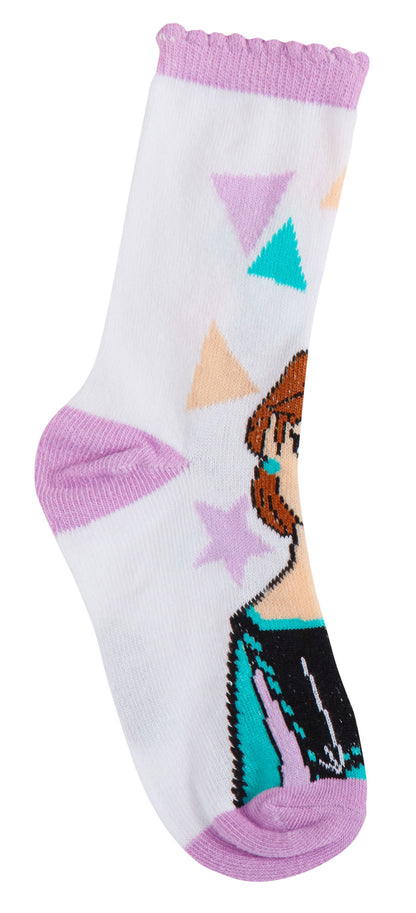 Girls Disney Frozen 3 Pack Socks Kids Elsa Multipack Ankle Socks For Kids Gift