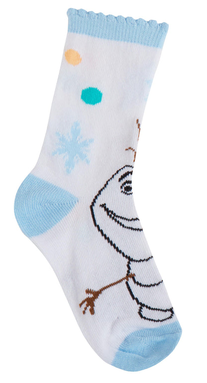 Girls Disney Frozen 3 Pack Socks Kids Elsa Multipack Ankle Socks For Kids Gift