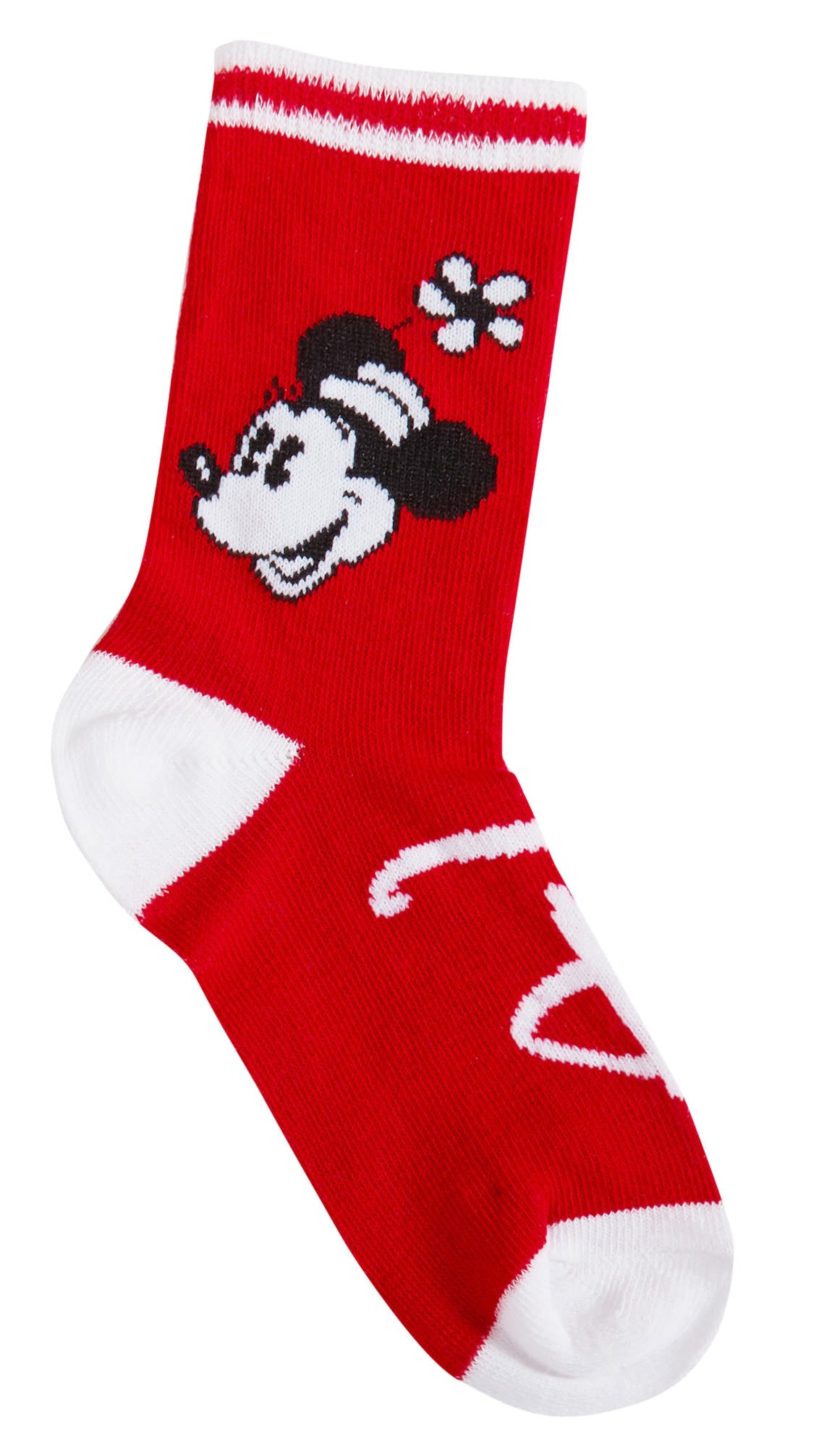 Minnie Mouse 3 Pack Socks Girls Disney Classics 100 Years Multipack Ankle Socks