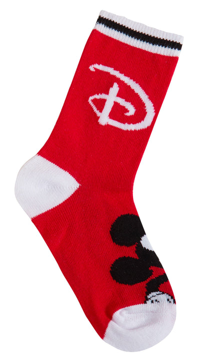 Boys Disney 3 Pack Socks Kids Mickey Mouse Multipack Ankle Socks 3 Pairs School