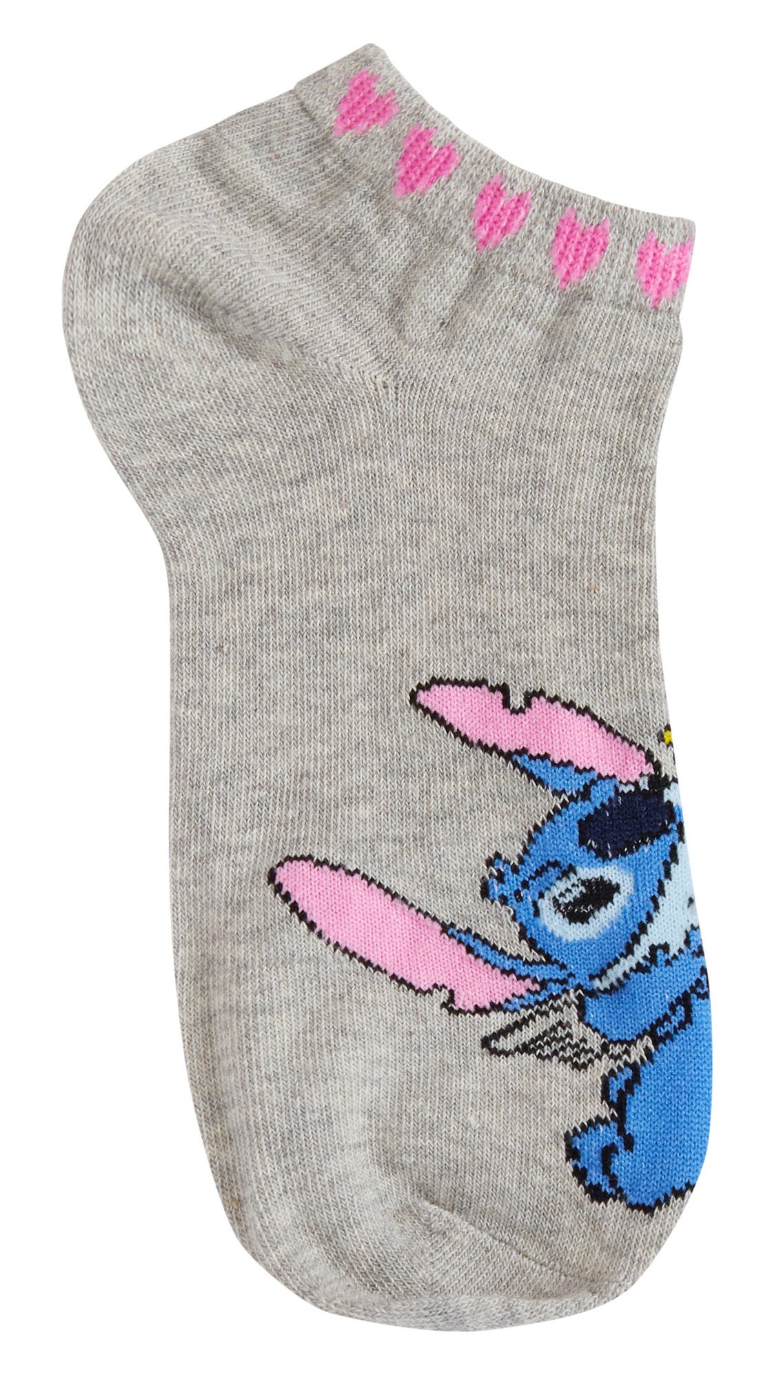 Lilo & Stitch 3 Pack Socks Womens Teens Disney Ankle Socks Trainer Liners Gift